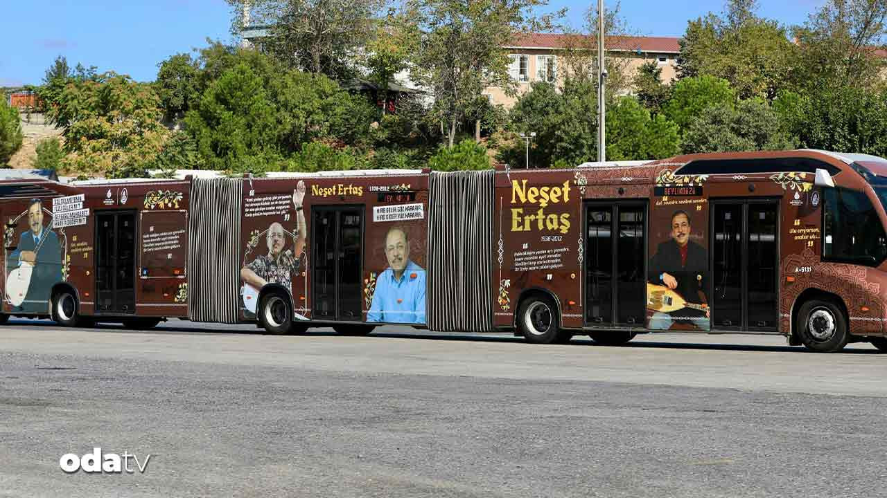 İETT Neşet Ertaş’ı unutmadı