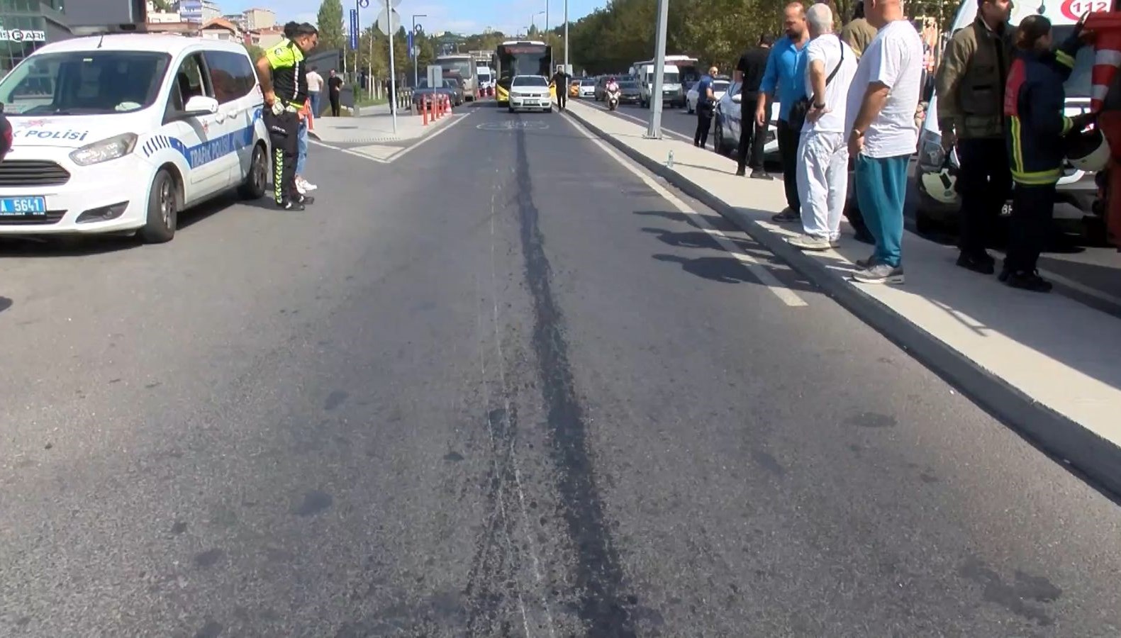 Yola dökülen yağ az kalsın öldürüyordu