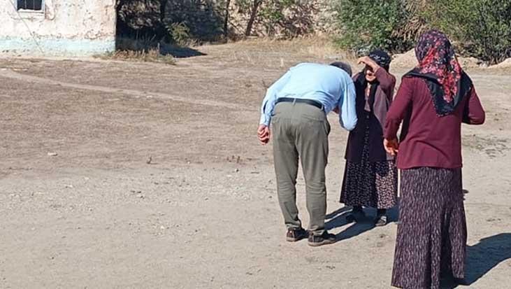 97 yaşındaki Meryem Nineye doğum günü sürprizi