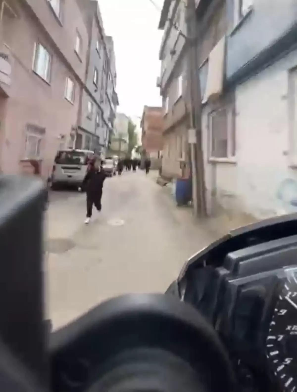 Bursa’da Motosikletli Tehlike