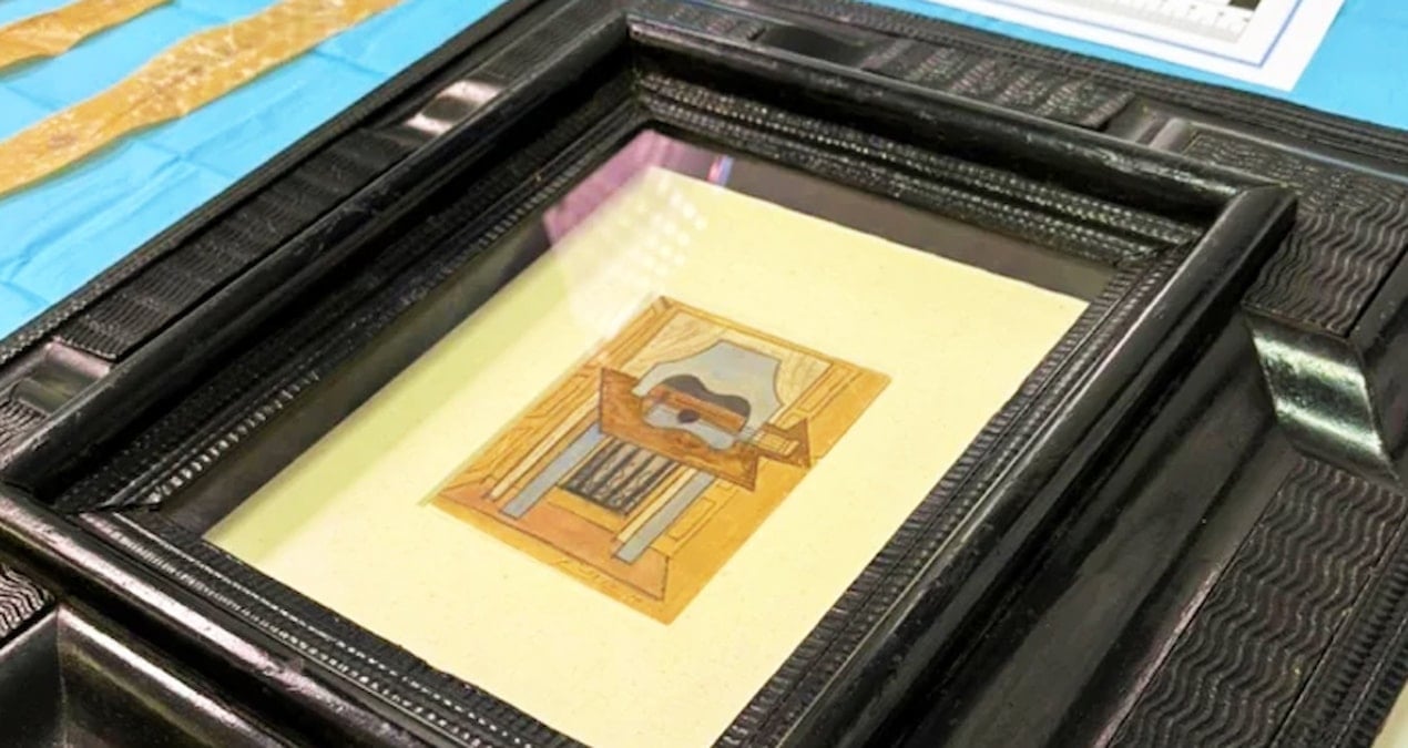 Kayıp Picasso tablosu bulundu