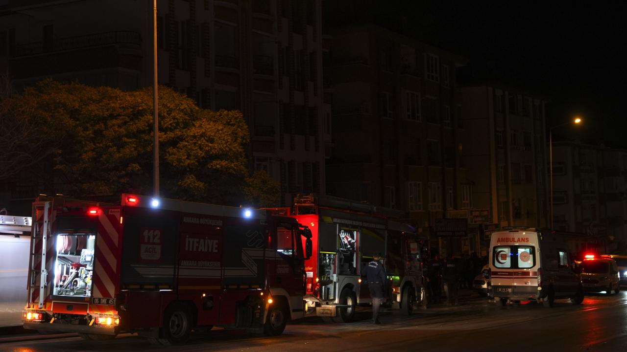 Ankara’da apartmanda patlama!