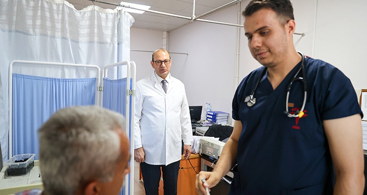 Çocukluğunu geçirdiği hastanede doktor oldu