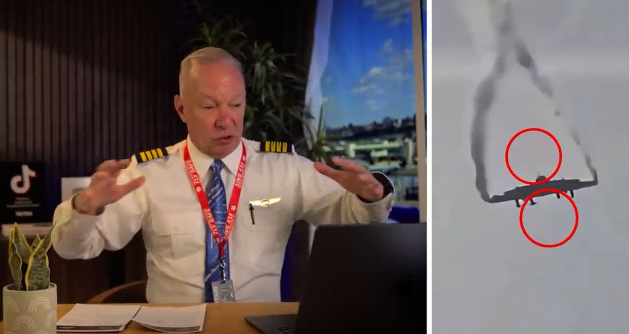 ‘Daha önce böyle bir şey görmemiştim’ diyen Amerikalı pilot sabotajdan bahsediyor: Bir uçak, ne kadar eski olursa olsun, uçuş sırasında böyle parçalanmaz!