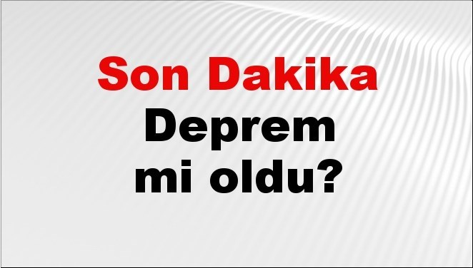 Son dakika Muğla’da deprem mi oldu? Az önce deprem Muğla’da nerede oldu? Muğla deprem Kandilli ve AFAD son depremler listesi 21 Kasım 2025