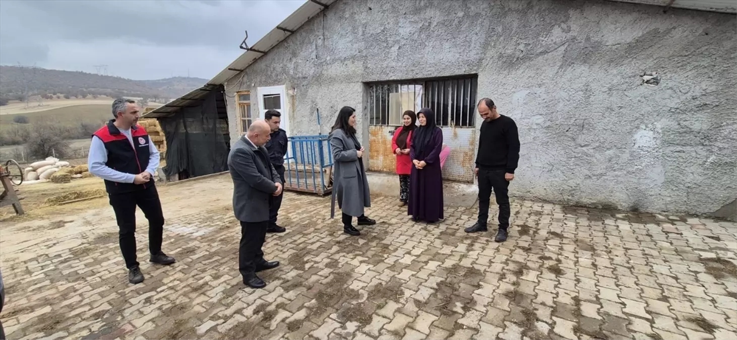 Kaymakam Bozkır, Kadın Üreticiye Destek Ziyareti