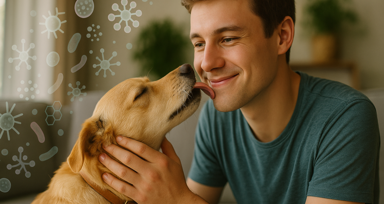 Meğer köpekler tarafından yalanmanın bambaşka bir faydası varmış