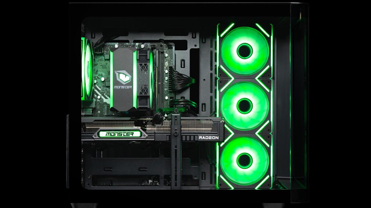 Monster Tulpar TD3 V1.1.5 Masaüstü: Ryzen 7 9700X ve RX 9070 XT