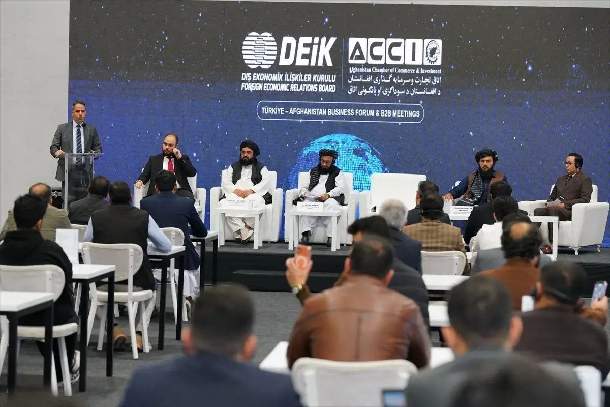 Türkiye-Afganistan İş Forumu Gerçekleşti