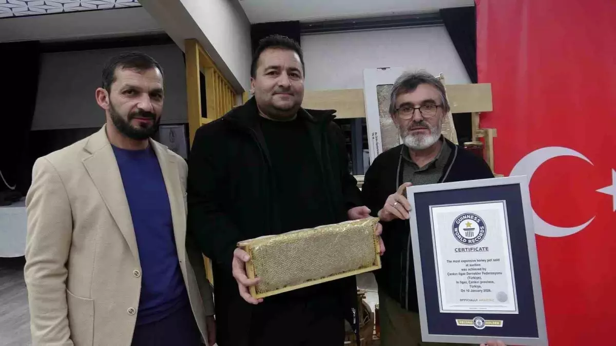 Ilgaz Balı Guinness Rekorları’nda!