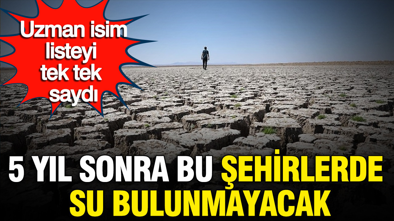 5 Yıl İçinde Su Kıtlığı Yaşanacak Şehirler: Uzmanlardan Şok Uyarılar