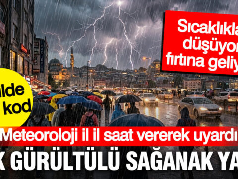 Meteoroloji il il saat vererek uyardi 14 ilde gok gurultulu saganak yagis Zh3XIIks